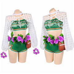 Doreen Green Sunshine Squirrel Maillot de Bain Vert Cosplay Costume