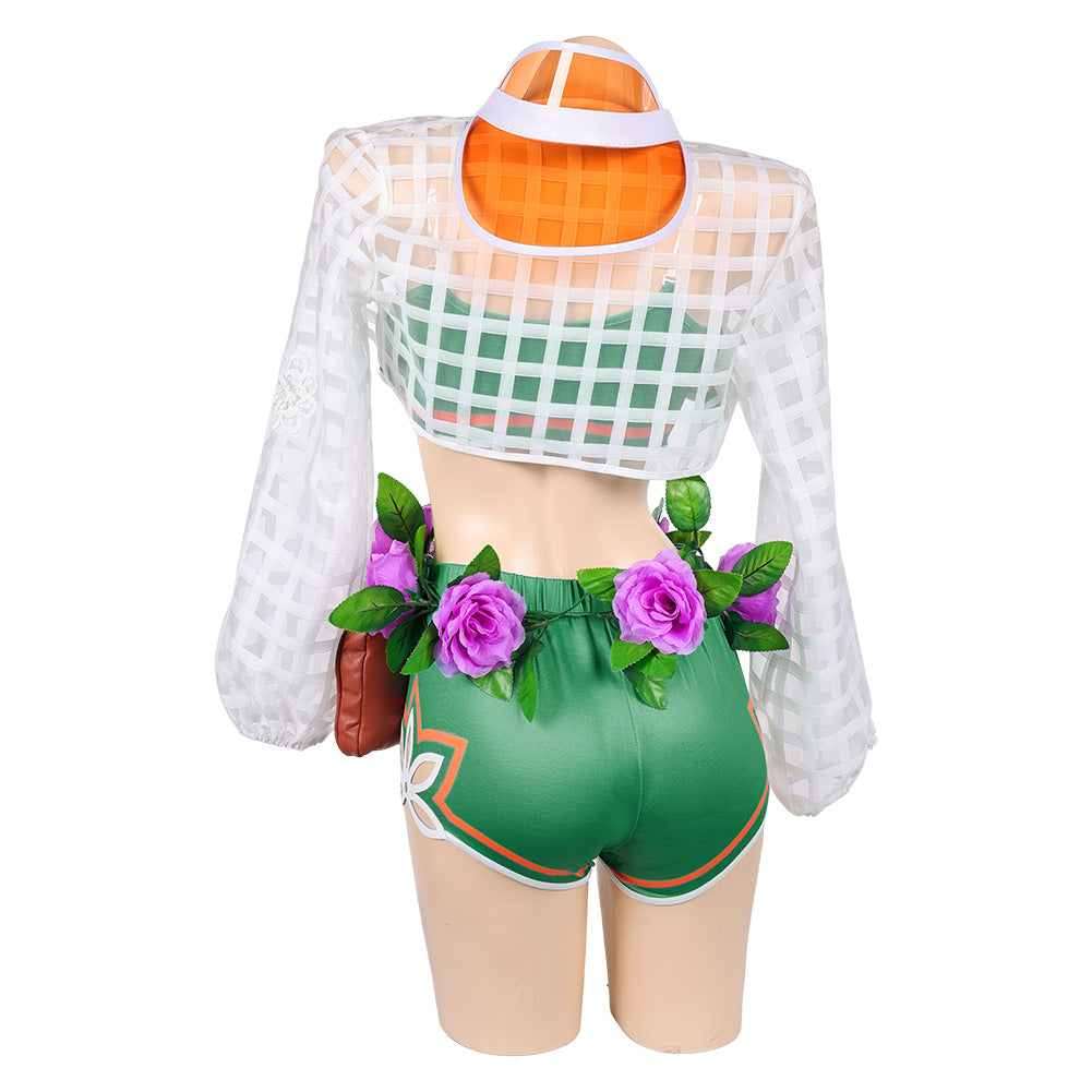 Doreen Green Sunshine Squirrel Maillot de Bain Vert Cosplay Costume