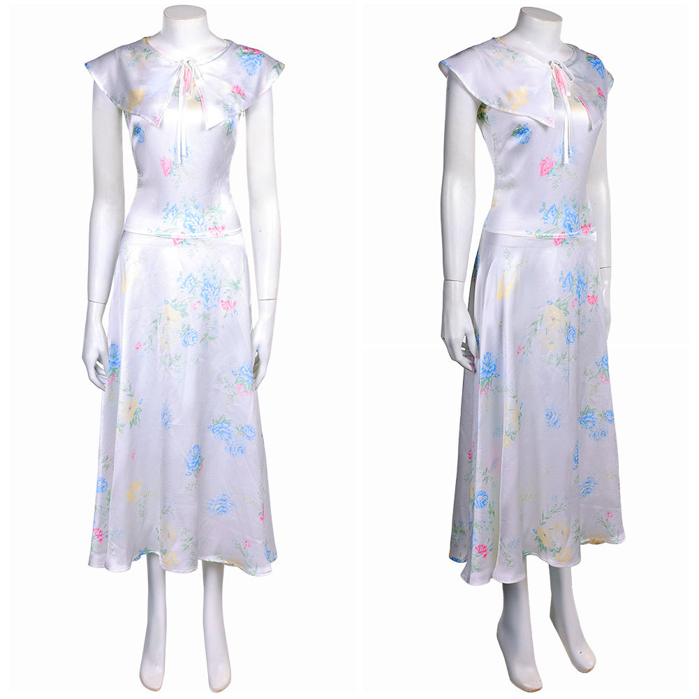 Downton Abbey 3: Le Grand Final(2025) Lady Mary Crawley Robe Blanche Cosplay Costume