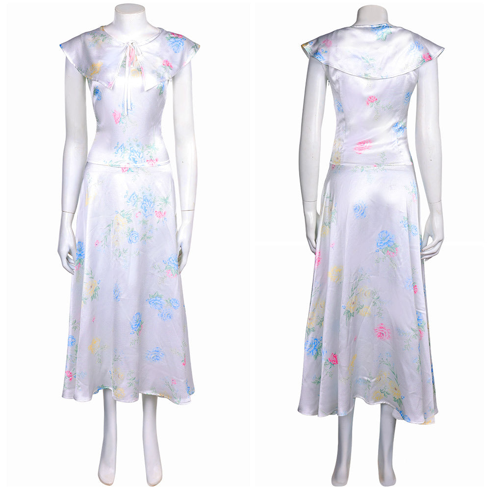 Downton Abbey 3: Le Grand Final(2025) Lady Mary Crawley Robe Blanche Cosplay Costume