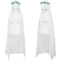 Elden Ring Nightreign(2025) Revenant Bandeau Fleur Cosplay Accessoire