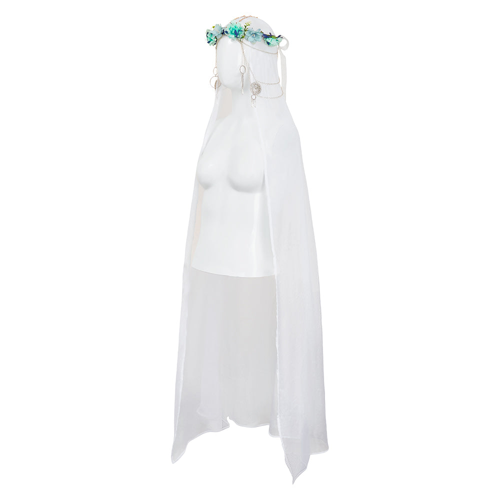 Elden Ring Nightreign(2025) Revenant Bandeau Fleur Cosplay Accessoire