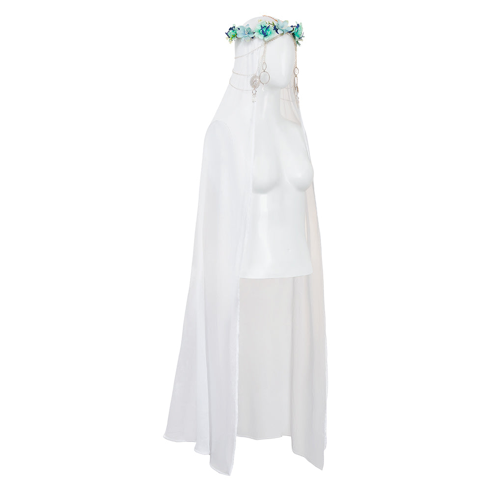 Elden Ring Nightreign(2025) Revenant Bandeau Fleur Cosplay Accessoire