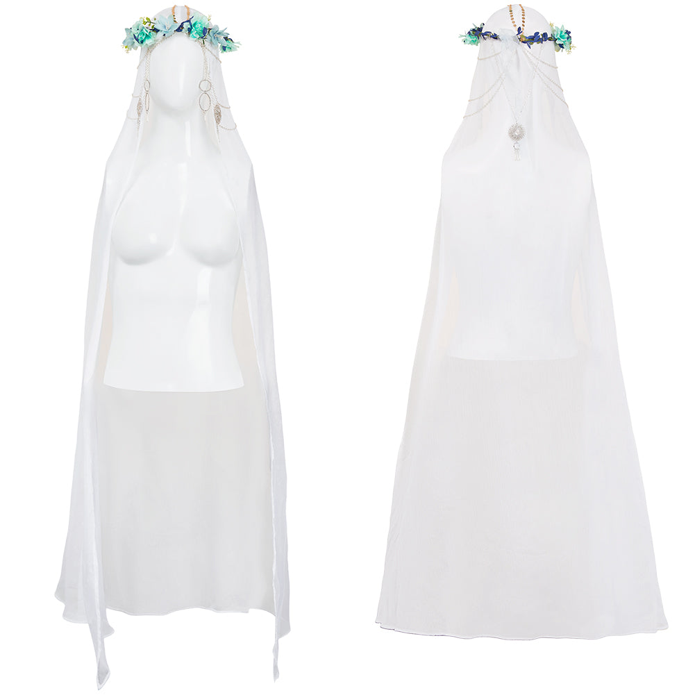 Elden Ring Nightreign(2025) Revenant Bandeau Fleur Cosplay Accessoire