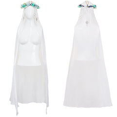 Elden Ring Nightreign(2025) Revenant Bandeau Fleur Cosplay Accessoire