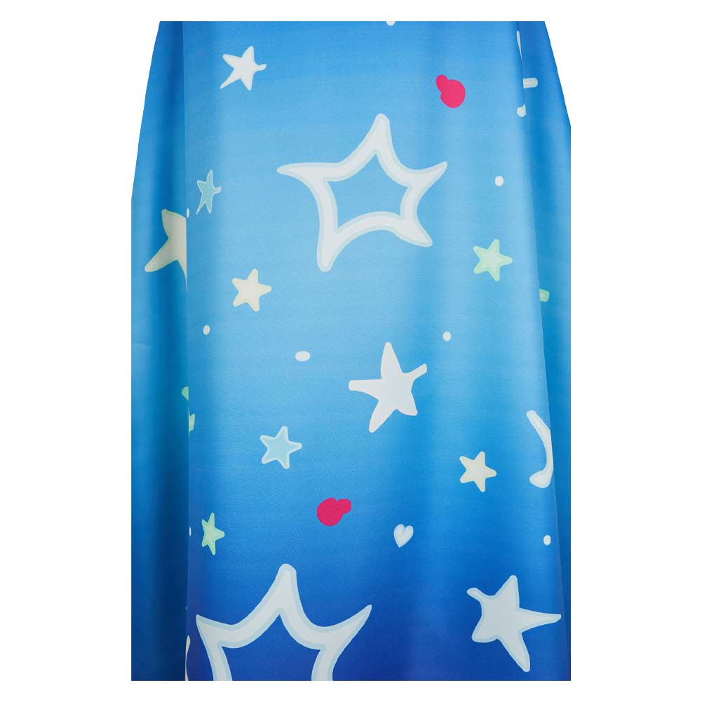 Elio(2025) Adulte Elio Ensemble T-shirt + Cape Étoiles Bleues Cosplay Costume