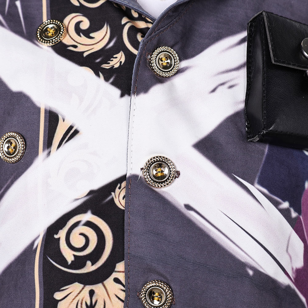 Enfant Arcane: League of Legends Saison 2 Isha Tenue Violette Cosplay Costume