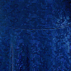 Enfant Blanche Neige La Reine Méchante Tenue Bleue et Noire Cosplay Costume