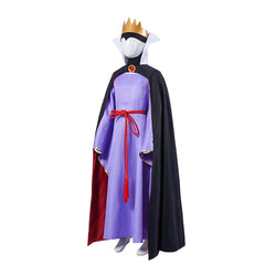 Enfant Blanche Neige La Reine Méchante Tenue Violette Cosplay Costume