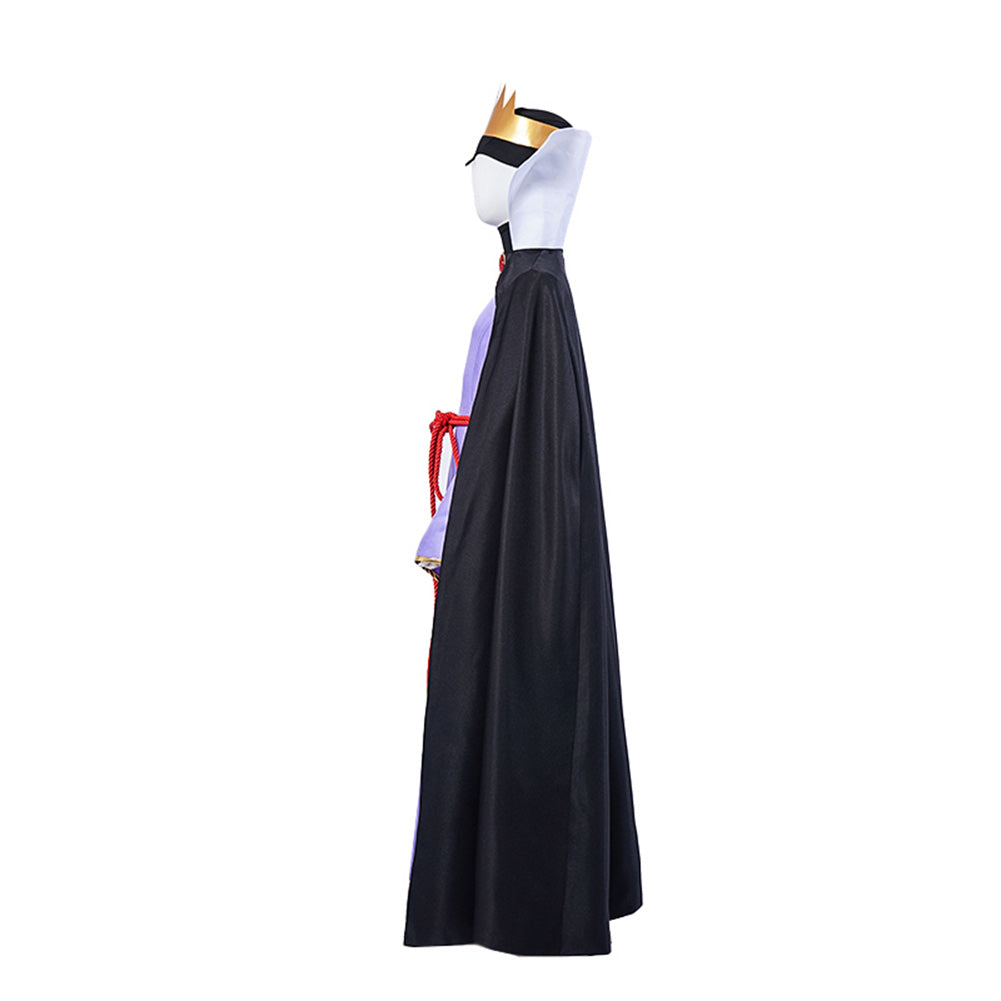Enfant Blanche Neige La Reine Méchante Tenue Violette Cosplay Costume