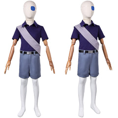 Enfant Elio(2025) Elio Tenue Bleue Cosplay Costume