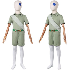 Enfant Elio(2025) Elio Tenue Verte Cosplay Costume