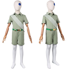 Enfant Elio(2025) Elio Tenue Verte Cosplay Costume