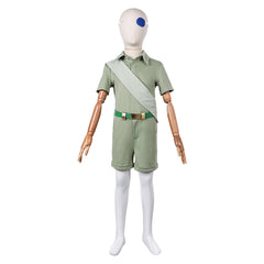 Enfant Elio(2025) Elio Tenue Verte Cosplay Costume