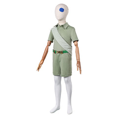 Enfant Elio(2025) Elio Tenue Verte Cosplay Costume