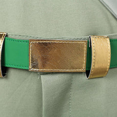 Enfant Elio(2025) Elio Tenue Verte Cosplay Costume