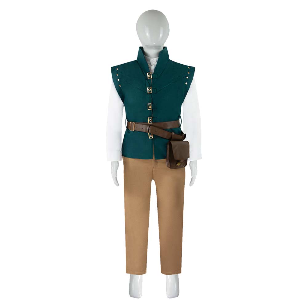 Enfant Film Raiponce Flynn Rider Cosplay Costume