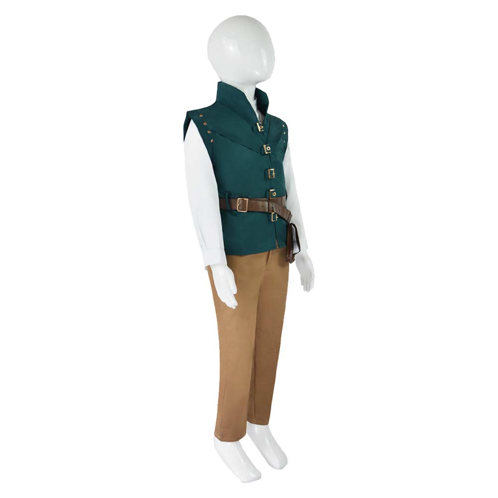 Enfant Film Raiponce Flynn Rider Cosplay Costume