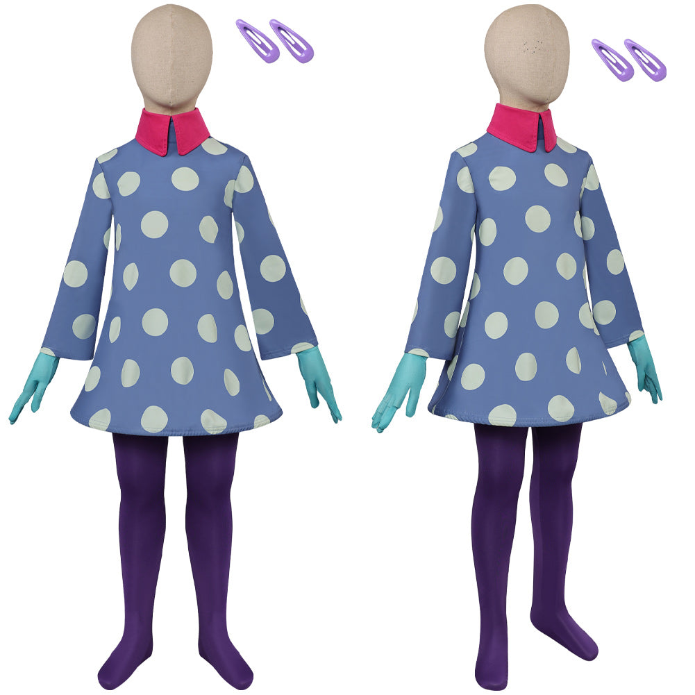 Enfant Film Vice-Versa 2(2024) Envie Cosplay Costume