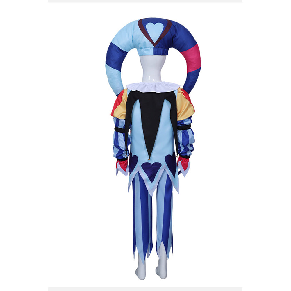 Enfant Helluva Boss Fizzarolli Tenue de Clown Cosplay Costume