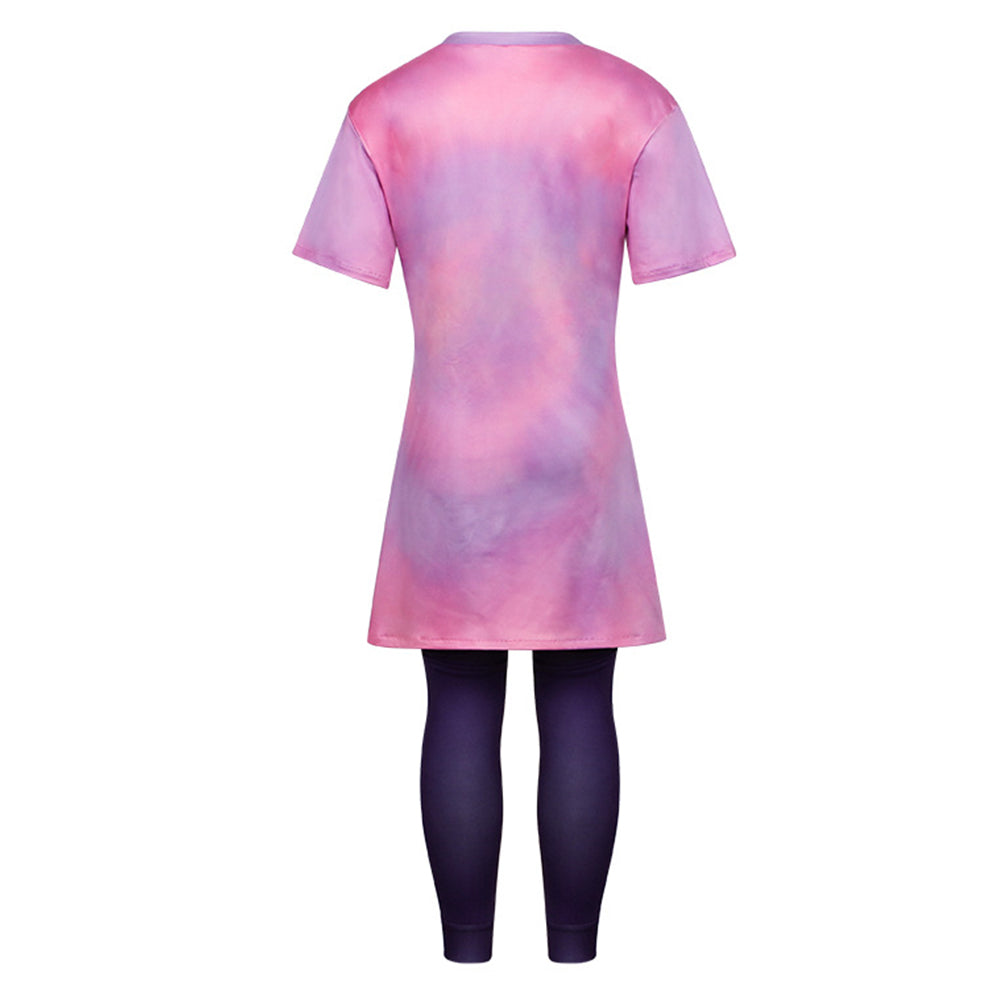 Enfant In Your Dreams(2025) Stevie Tenue Rose et Noire Cosplay Costume