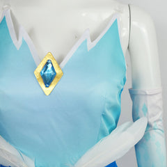 Enfant Jeu Princess Peach: Showtime!(2024) Patineuse Artistique Peach Cosplay Costume