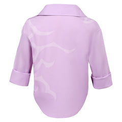 Enfant KPop Demon Hunters(2025) Jinu Saja Chemise Rose Cosplay Costume