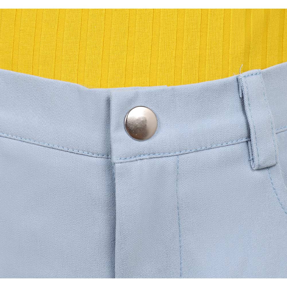 Enfant KPop Demon Hunters(2025) Mystery Saja Tenue de Gilet Violet Cosplay Costume