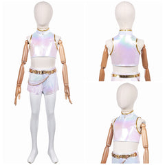 Enfant KPop Demon Hunters(2025) Rumi What It Sounds Like Tenue Cosplay Costume Ver.2