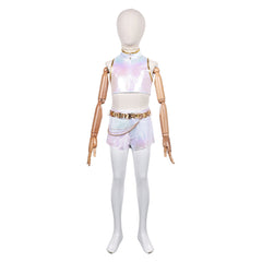 Enfant KPop Demon Hunters(2025) Rumi What It Sounds Like Tenue Cosplay Costume Ver.2