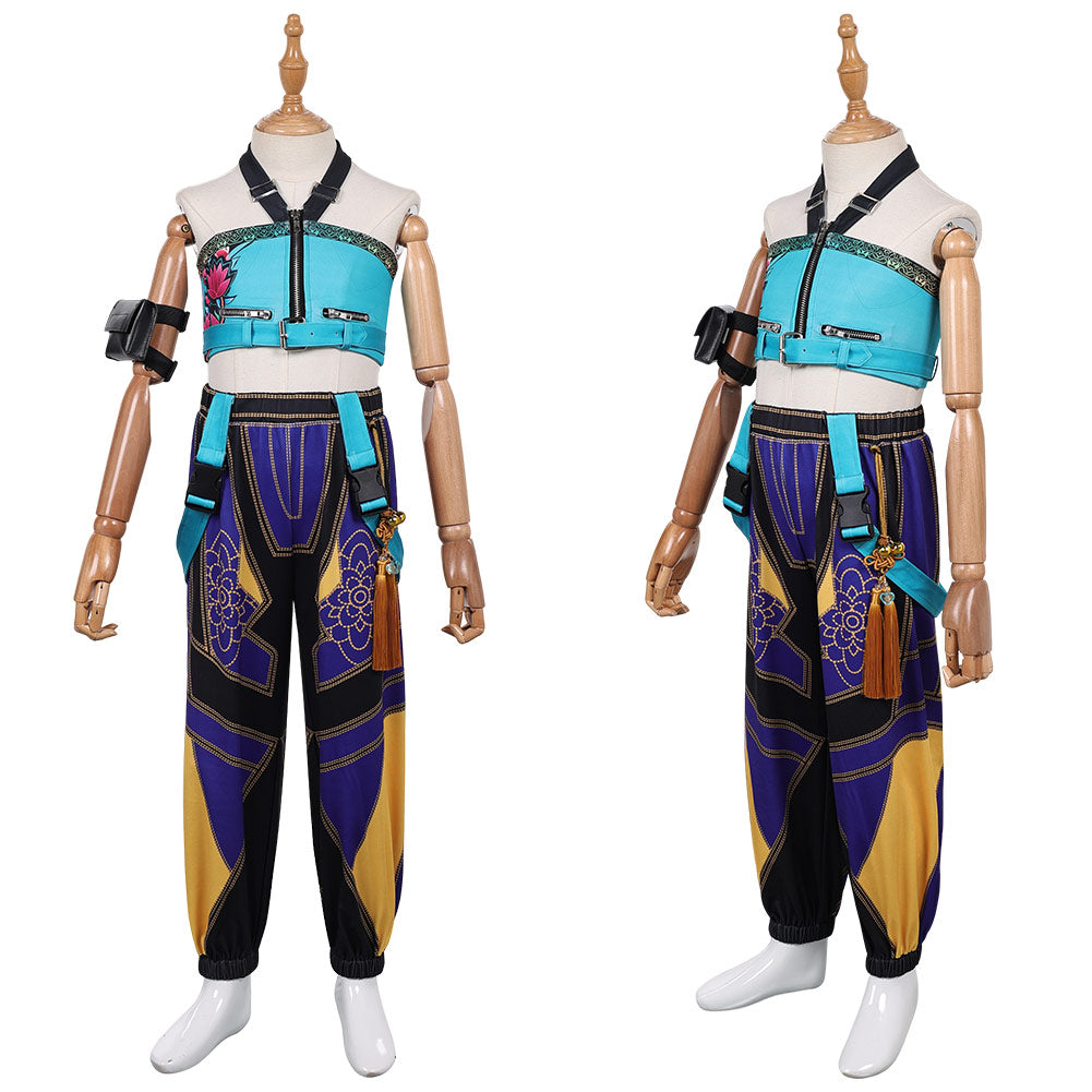 Enfant KPop Demon Hunters(2025) Zoey Cosplay Costume Ver.2