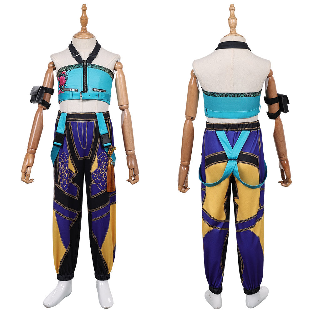 Enfant KPop Demon Hunters(2025) Zoey Cosplay Costume Ver.2