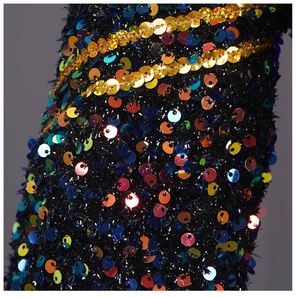 Enfant KPop Demon Hunters(2025) Zoey Golden Tenue Noire Cosplay Costume