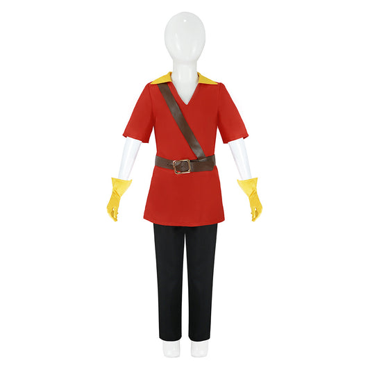 Enfant La Belle et la Bête Gaston Cosplay Costume