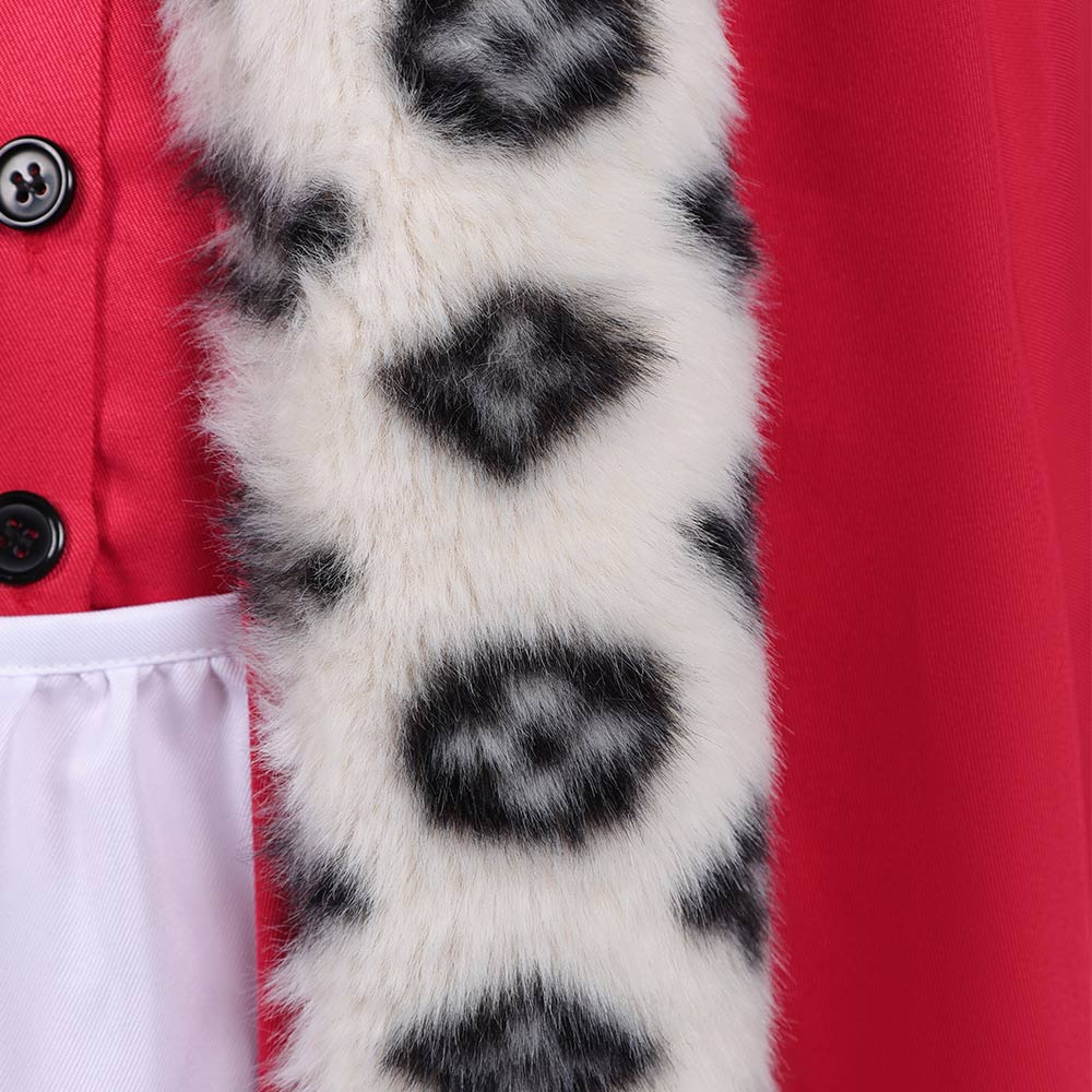 Enfant La Reine des Neiges 1967 Gerda Tenue Rouge Cosplay Costume