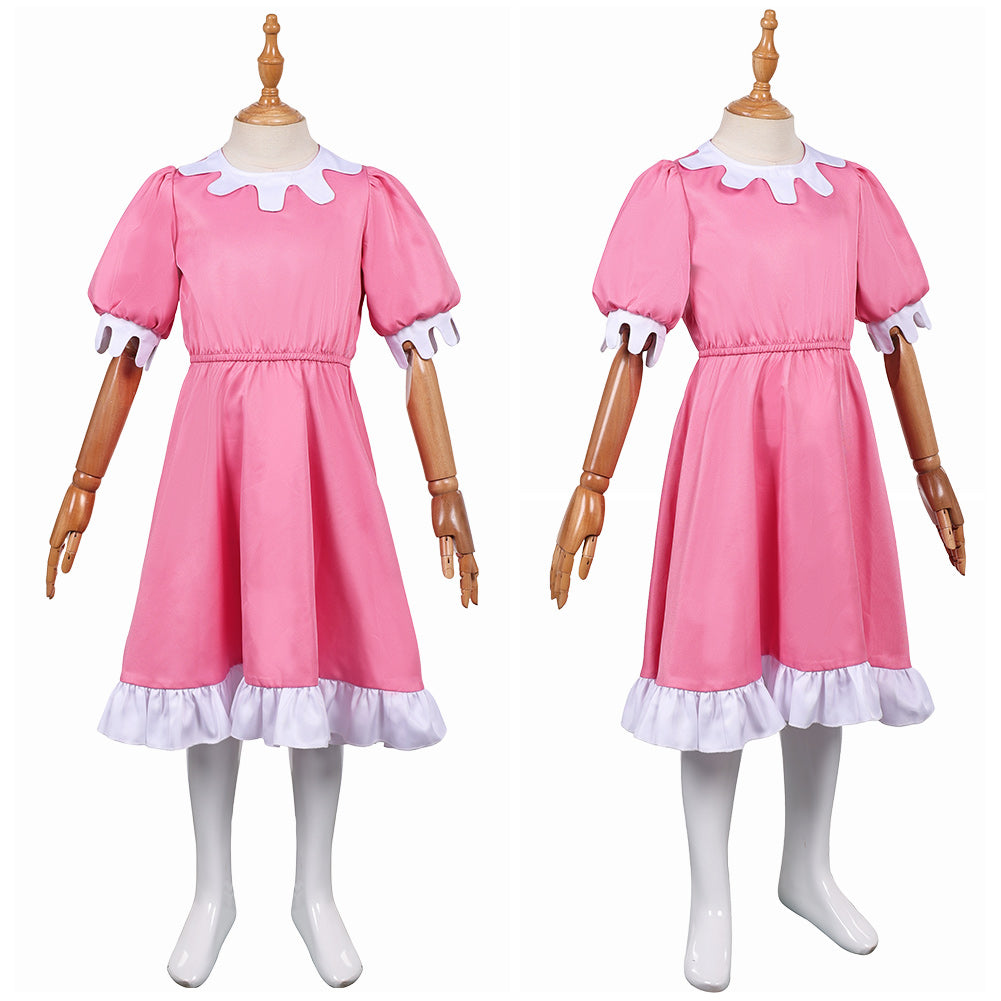 Enfant Les Trois Brigands Tiffany Robe Rose Cosplay Costume