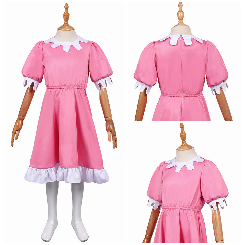 Enfant Les Trois Brigands Tiffany Robe Rose Cosplay Costume