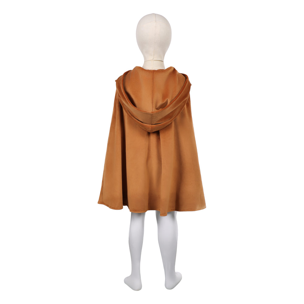 Enfant Stranger Things Saison 5 Holly Wheeler Cape Marron Cosplay Costume