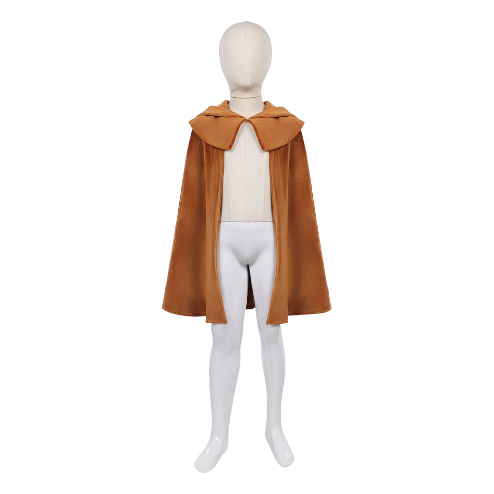 Enfant Stranger Things Saison 5 Holly Wheeler Cape Marron Cosplay Costume