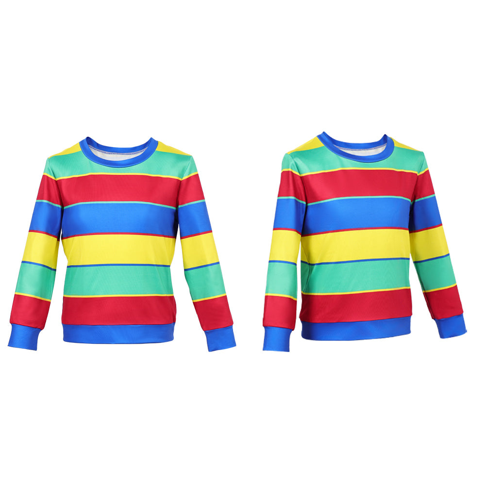 Enfant Stranger Things Saison 5(2025) Derek Haut Cosplay Costume