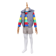 Enfant Stranger Things Saison 5(2025) Derek Tenue Violette Cosplay Costume