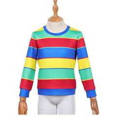 Enfant Stranger Things Saison 5(2025) Derek Tenue Violette Cosplay Costume