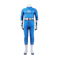 Enfant The Fantastic Four: First Steps(2025) Reed Richards Combinaison Bleue Cosplay Costume