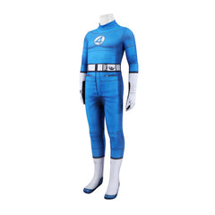 Enfant The Fantastic Four: First Steps(2025) Reed Richards Combinaison Bleue Cosplay Costume