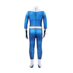 Enfant The Fantastic Four: First Steps(2025) Susan Storm Combinaison Bleue Cosplay Costume