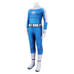 Enfant The Fantastic Four: First Steps(2025) Thing Combinaison Bleue Cosplay Costume