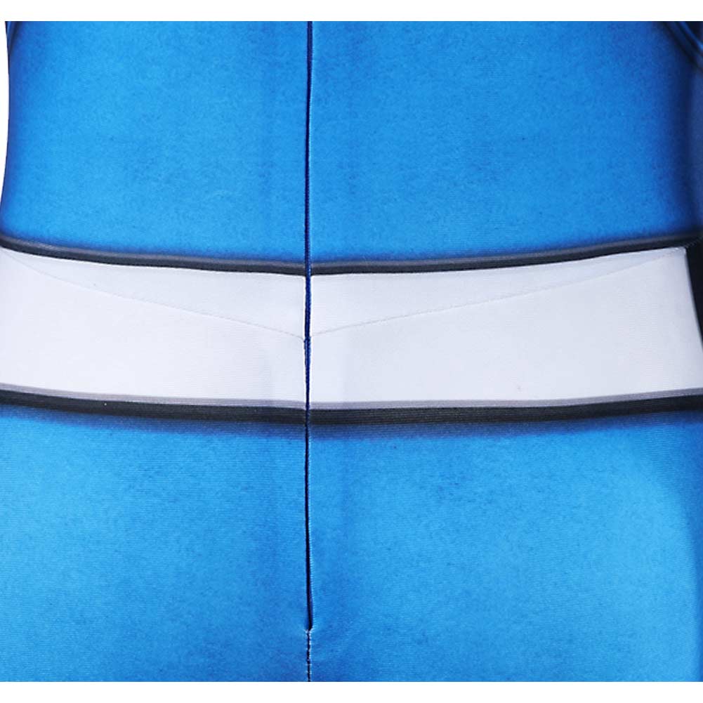 Enfant The Fantastic Four: First Steps(2025) Thing Combinaison Bleue Cosplay Costume