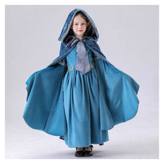 Enfant The Lord of the Rings Arwen Robe+Cape Bleue Cosplay Costume
