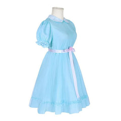 Enfant The Shining Les Doubles Robe Bleue Cosplay Costume
