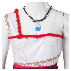 Enfant Vaiana 2(2024) Vaiana Robe Cosplay Costume